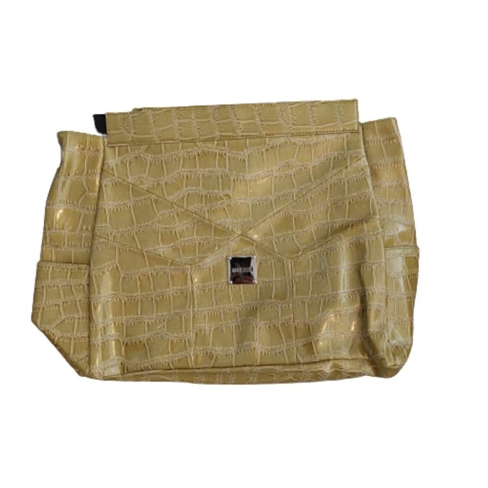 Miche Parker Purse Shell Yellow Side Pockets Big Shell